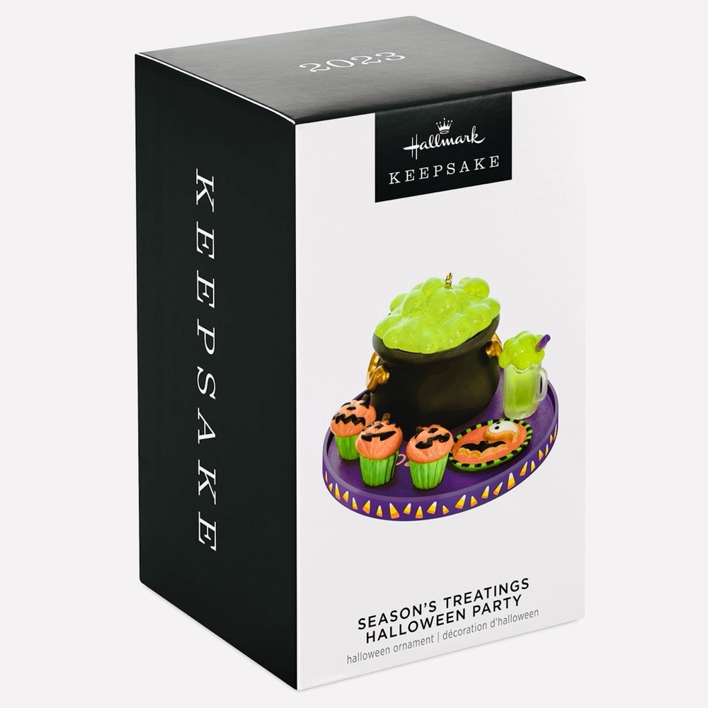 Hallmark Keepsake Ornament 2023 Season's Treatings Halloween Party NEW